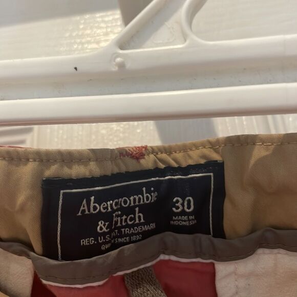 Abercrombie & Fitch drawstring shorts SZ 30 - Picture 4 of 8